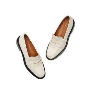 NEW ATP monti vacchetta loafer in ice white